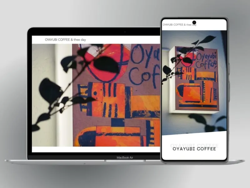 OYAYUBI COFFEE様の制作事例